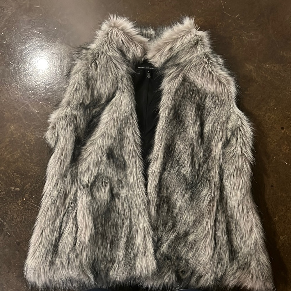Fue Vest from White House Black Market